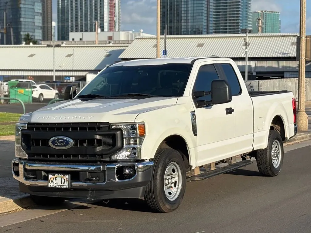 White 2021 Ford F-250SD XL for sale in Honolulu, HI