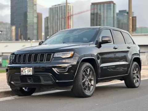 Black 2021 Jeep Grand Cherokee 80th Anniversary Edition for sale in Honolulu, HI