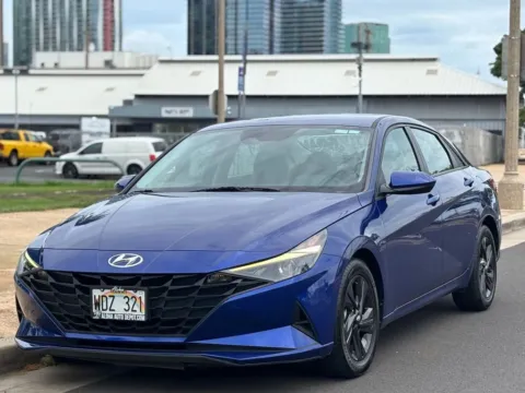 Blue 2021 Hyundai Elantra SEL for sale in Honolulu, HI
