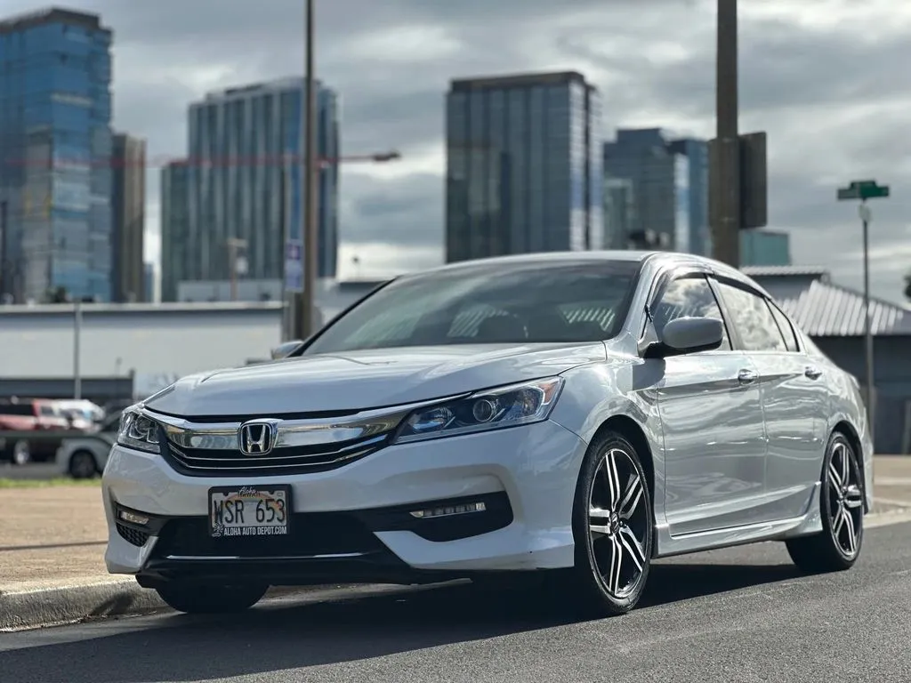 White 2016 Honda Accord Sport for sale in Honolulu, HI