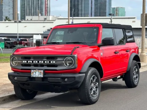 Red 2021 Ford Bronco Big Bend for sale in Honolulu, HI