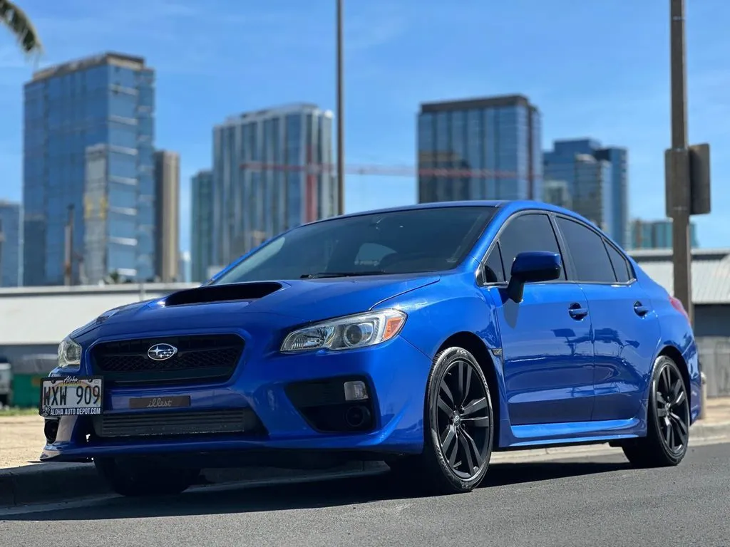 Blue 2017 Subaru WRX for sale in Honolulu, HI