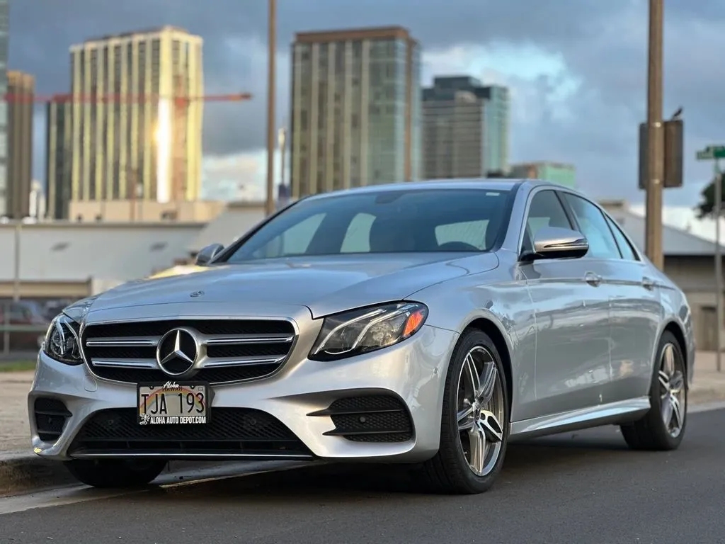 Silver 2017 Mercedes-Benz E-Class E 300 for sale in Honolulu, HI