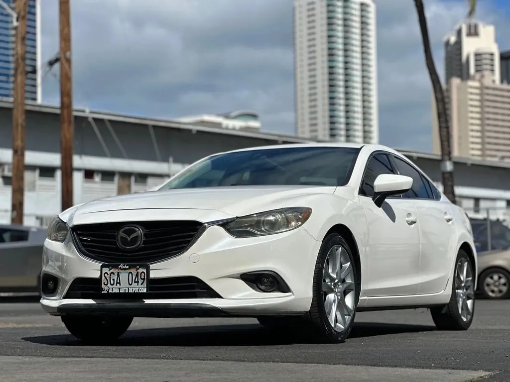 White 2014 Mazda Mazda6 i Grand Touring for sale in Honolulu, HI