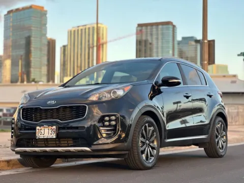 Black 2018 Kia Sportage EX for sale in Honolulu, HI