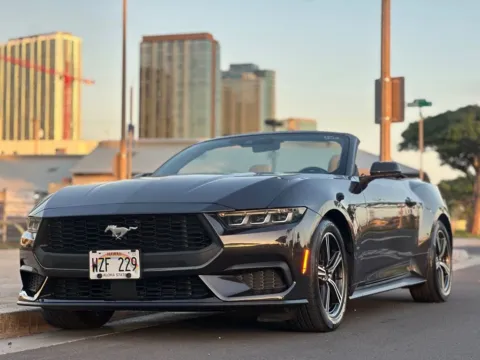 Gray 2024 Ford Mustang EcoBoost Premium for sale in Honolulu, HI