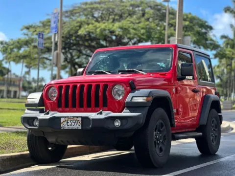 Red 2018 Jeep Wrangler Sport for sale in Honolulu, HI