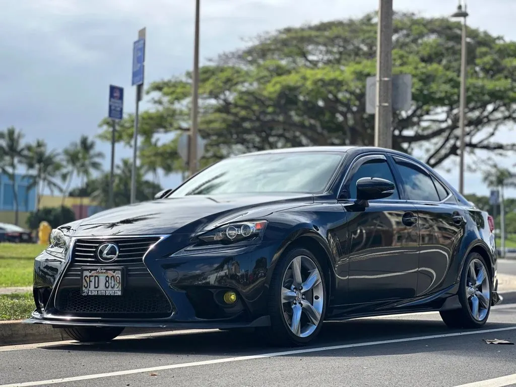 Black 2014 Lexus IS 350 for sale in Honolulu, HI