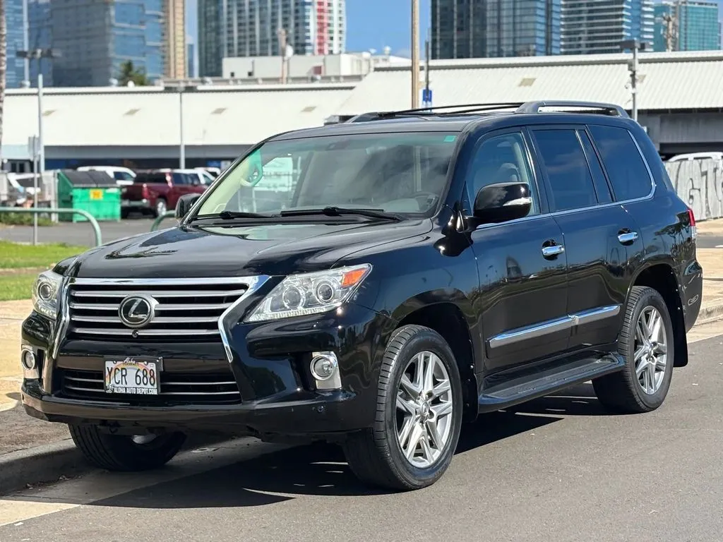 Black 2013 Lexus LX 570 for sale in Honolulu, HI