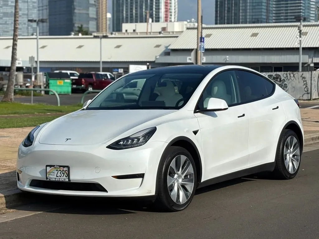 White 2021 Tesla Model Y Long Range for sale in Honolulu, HI