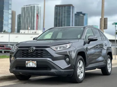 Blue 2021 Toyota RAV4 XLE for sale in Honolulu, HI