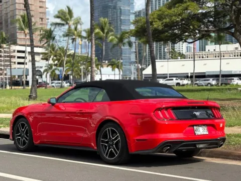 Another view of 2022 Ford Mustang EcoBoost Premium for sale in Honolulu, HI at Aloha Auto Depot LLC.