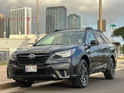 Black 2021 Subaru Outback Onyx Edition XT for sale in Honolulu, HI