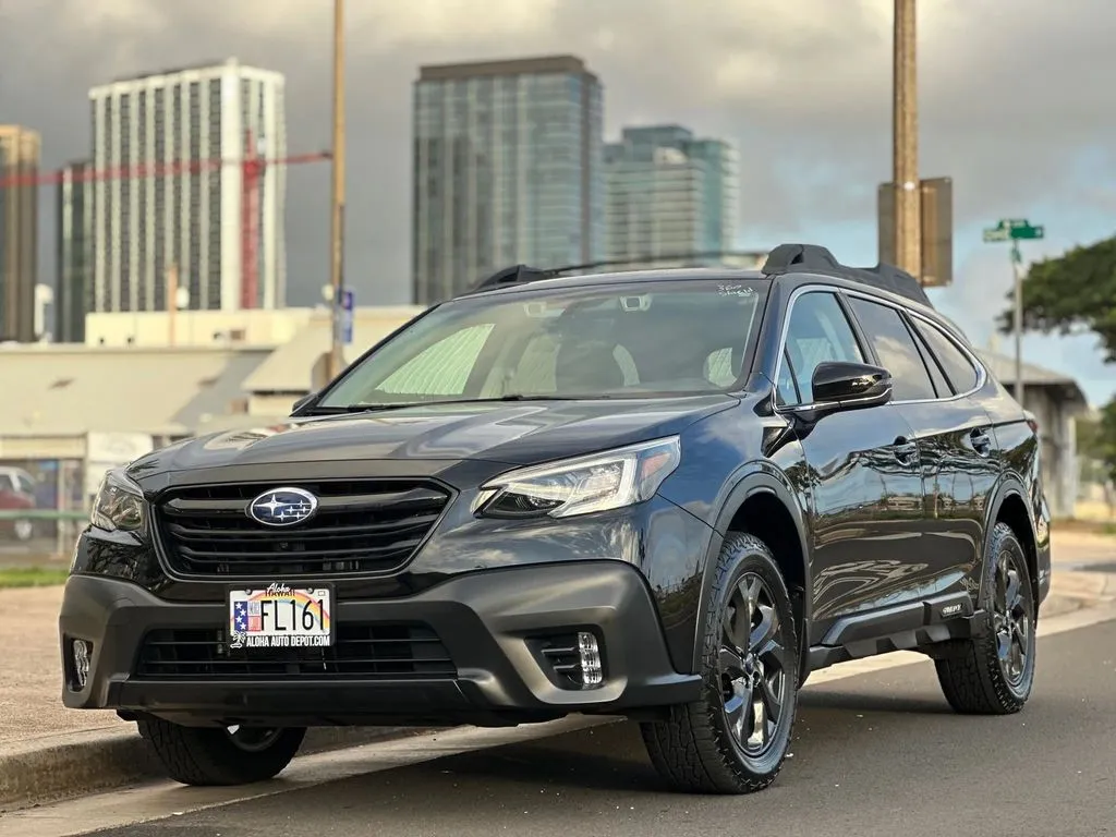 Black 2021 Subaru Outback Onyx Edition XT for sale in Honolulu, HI