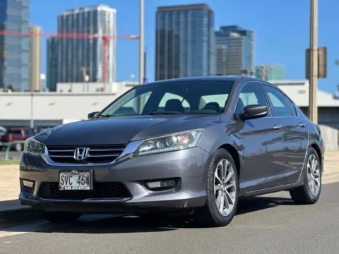Gray 2015 Honda Accord Sport for sale in Honolulu, HI