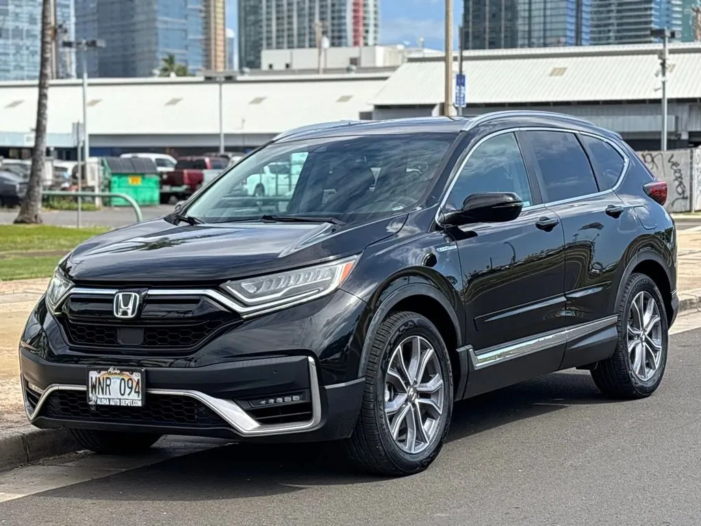 Black 2022 Honda CR-V Hybrid Touring for sale in Honolulu, HI