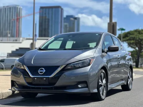 Gray 2021 Nissan Leaf SV for sale in Honolulu, HI