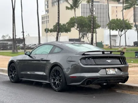 Another view of 2018 Ford Mustang EcoBoost Premium for sale in Honolulu, HI at Aloha Auto Depot LLC.