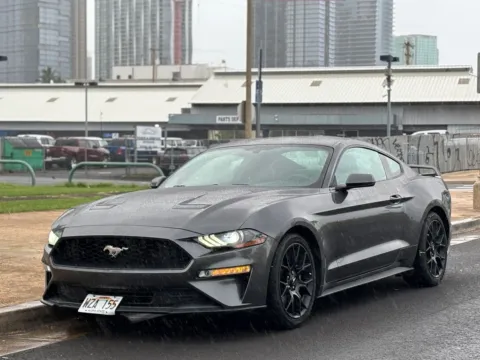 Gray 2018 Ford Mustang EcoBoost Premium for sale in Honolulu, HI