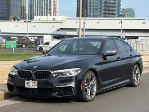 Black 2018 BMW 5 Series M550i xDrive for sale in Honolulu, HI
