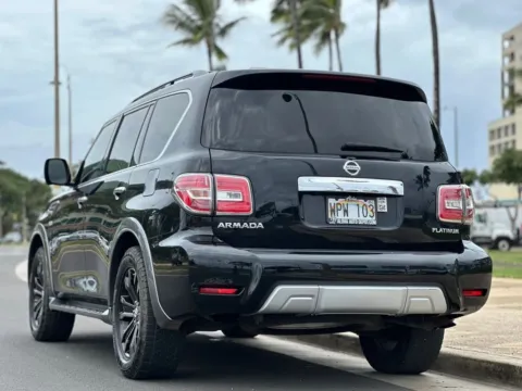 Another view of 2018 Nissan Armada Platinum for sale in Honolulu, HI at Aloha Auto Depot LLC.