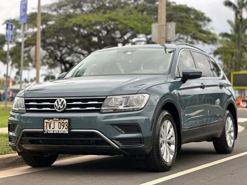 Blue 2019 Volkswagen Tiguan 2.0T SE for sale in Honolulu, HI