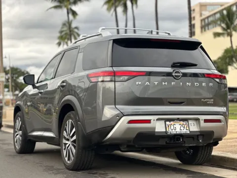 Another view of 2022 Nissan Pathfinder Platinum for sale in Honolulu, HI at Aloha Auto Depot LLC.