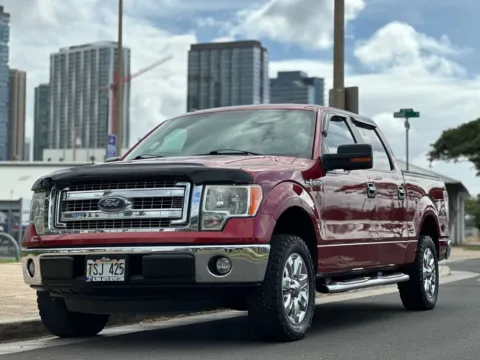 Red 2013 Ford F-150 XLT for sale in Honolulu, HI