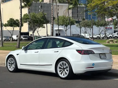 Another view of 2021 Tesla Model 3 Standard Range Plus for sale in Honolulu, HI at Aloha Auto Depot LLC.