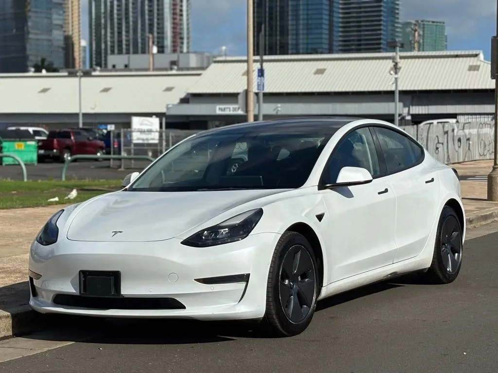 Blue 2022 Tesla Model 3 Long Range for sale in Honolulu, HI
