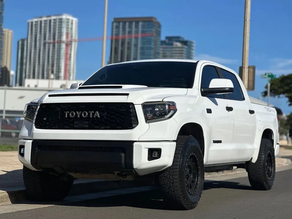 White 2019 Toyota Tundra TRD Pro for sale in Honolulu, HI