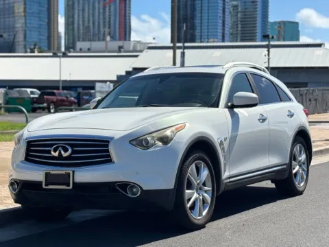 White 2015 INFINITI QX70 for sale in Honolulu, HI