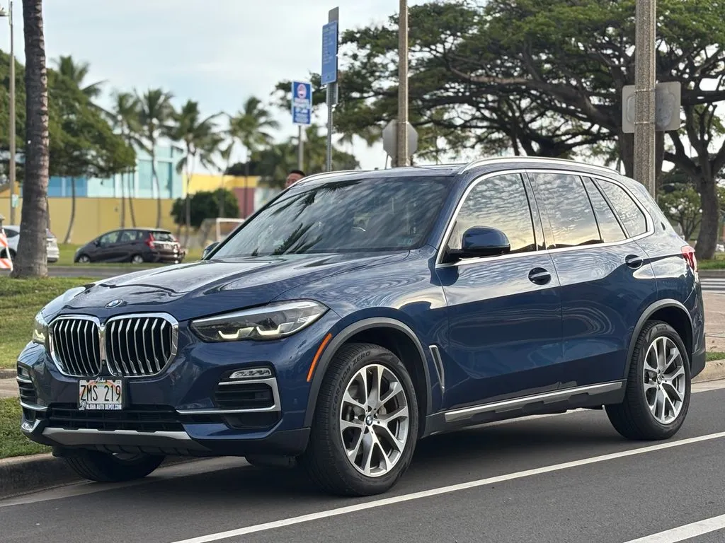 Blue 2019 BMW X5 xDrive40i for sale in Honolulu, HI