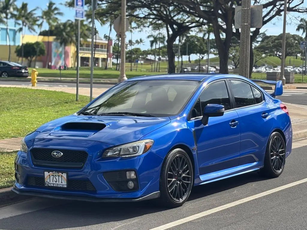 Blue 2017 Subaru WRX STi for sale in Honolulu, HI