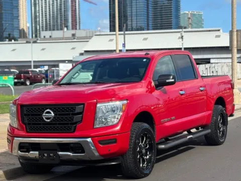 Red 2020 Nissan Titan SV for sale in Honolulu, HI