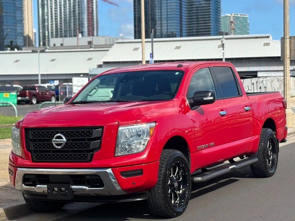 Red 2020 Nissan Titan SV for sale in Honolulu, HI