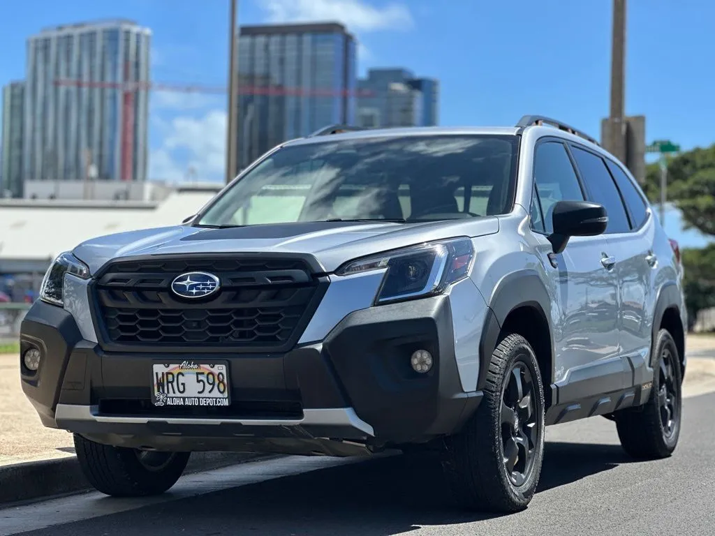 Silver 2022 Subaru Forester Wilderness for sale in Honolulu, HI