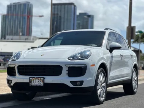 White 2018 Porsche Cayenne Platinum Edition for sale in Honolulu, HI