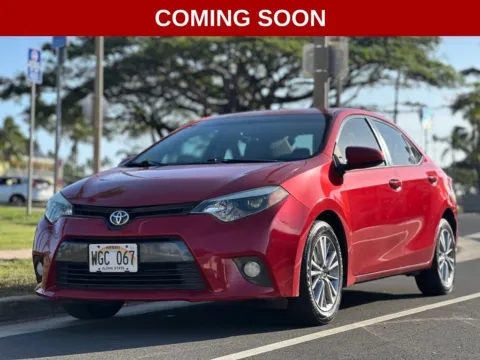 Red 2015 Toyota Corolla LE for sale in Honolulu, HI