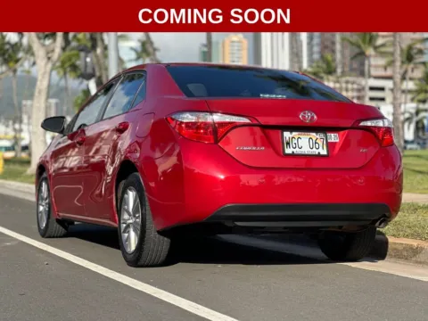 Another view of 2015 Toyota Corolla LE for sale in Honolulu, HI at Aloha Auto Depot LLC.