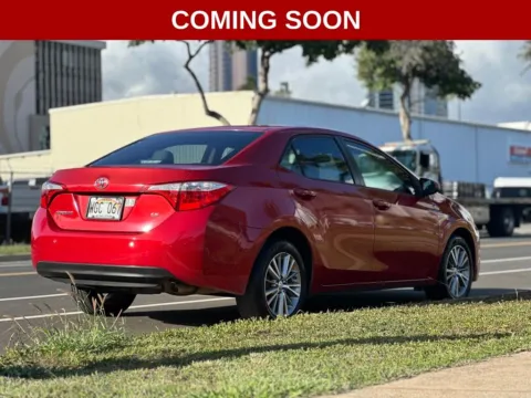 More photos of 2015 Toyota Corolla LE at Aloha Auto Depot LLC., HI