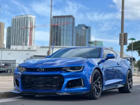 Blue 2018 Chevrolet Camaro ZL1 for sale in Honolulu, HI