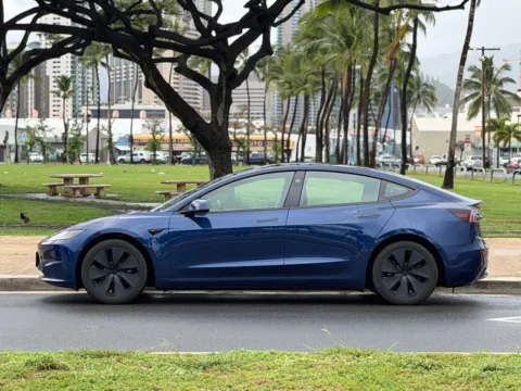 Photos of 2024 Tesla Model 3 for sale in Honolulu, HI at Aloha Auto Depot LLC.