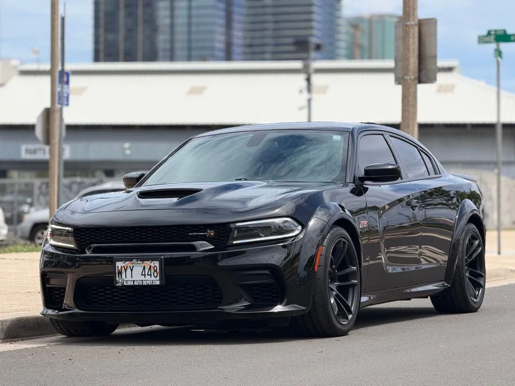 Black 2023 Dodge Charger R/T Scat Pack Widebody for sale in Honolulu, HI