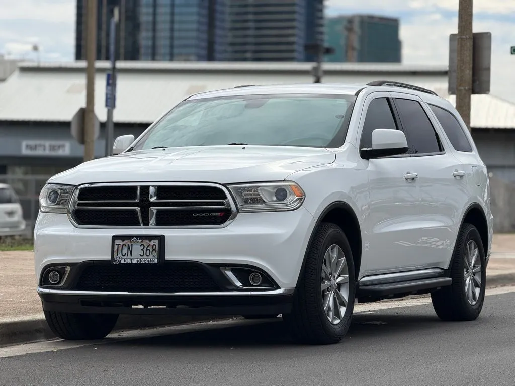 White 2017 Dodge Durango SXT for sale in Honolulu, HI
