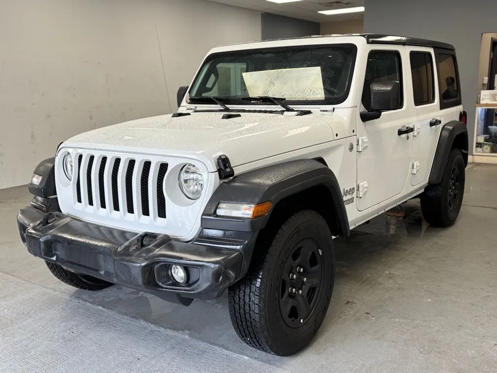 White 2018 Jeep Wrangler Unlimited Sport for sale in Honolulu, HI