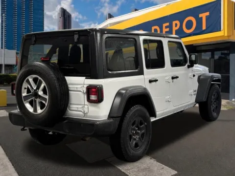 Another view of 2018 Jeep Wrangler Unlimited Sport for sale in Honolulu, HI at Aloha Auto Depot LLC.