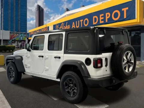 Photos of 2018 Jeep Wrangler Unlimited Sport for sale in Honolulu, HI at Aloha Auto Depot LLC.