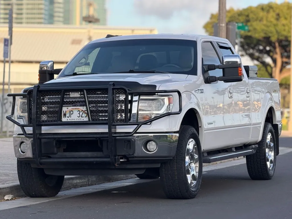 White 2013 Ford F-150 Lariat for sale in Honolulu, HI