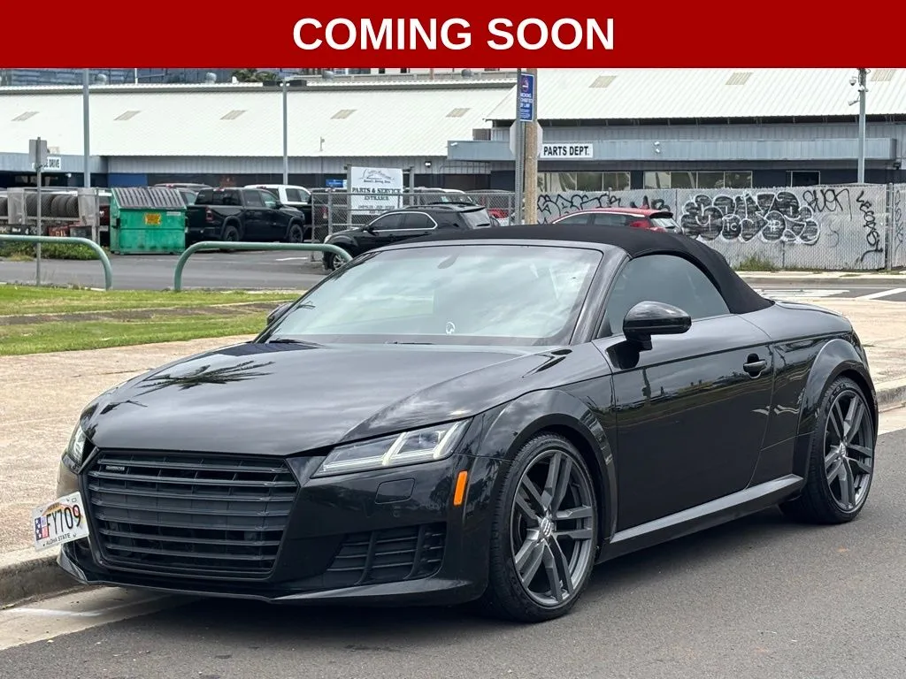 2016 Audi TT Roadster